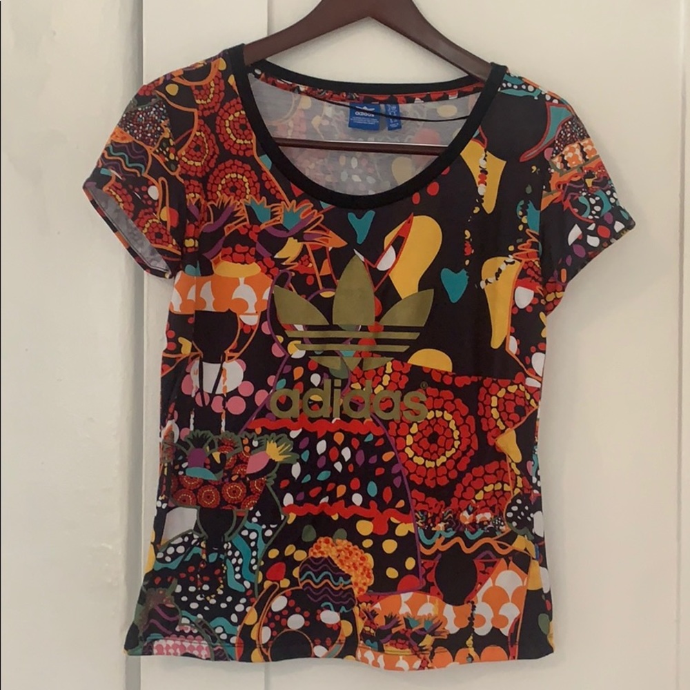 Adidas pattern tee
